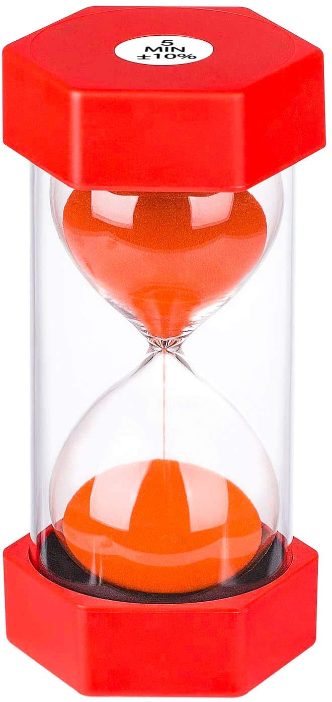 Sand Timer 4 Colors Hourglass 3/5/10/15/20 Minutes Sandglass Timer Sand  Clock for Kids Games Classroom Kitchen Home Office Decoration (Pack of 4) |  Walmart Canada