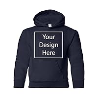 City Shirts Add Your Own Text and Design Custom Personalized Youth Sweatshirt Hoodie