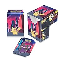 Ultra Pro - Gallery Series: Shimmering Skyline Full View Deck Box® for Pokémon, Exclusive Stylish Collector's Limited Artistic Secure Durable TCG Card Storage Box