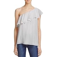 French Connection Women's Summer Crepe Light One Shoulder Top