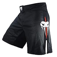 YiZYiF Men MMA Boxing Shorts Fight Trunks Breathable Running Fitness Sport Bottom