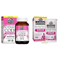 Garden of Life Vitamin Code Raw One Once Daily Multivitamin Capsules &, Dr. Formulated Women's Probiotics Once Daily, 16 Strains, 50 Billion, 30 Capsules