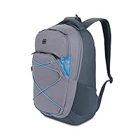 SwissGear 8175 Laptop Backpack, Navy/Grey Heather, 18 Inches