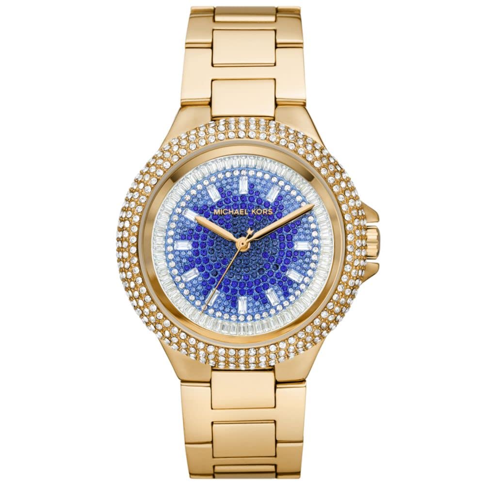 Amazoncom Michael Kors Womens Camille Quartz Watch with Stainless Steel  Strap Gold 9 Model MK6844  Clothing Shoes  Jewelry