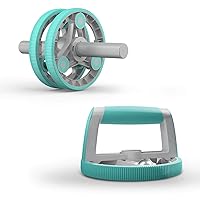Ab Roller Wheel 14-in-1Exercise Roller Wheel Kit for Abdominal & Core Strength Training Perfect Home Gym Equipment for Women