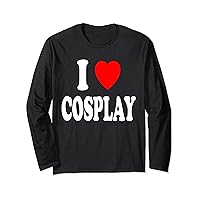 I Heart (Love) Cosplay Video Game Anime Character Convention Long Sleeve T-Shirt