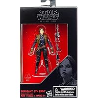 Star Wars, 2016 The Black Series, Sergeant Jyn Erso (Rogue One) Exclusive Action Figure, 3.75 Inches