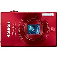 Canon PowerShot ELPH 520 HS 10.1 MP CMOS Digital Camera with 12x Ultra Wide-Angle Optical Image Stabilized Zoom Lens and Full 1080p HD Video (Red)