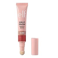 Halo Glow Blush Beauty Wand, Liquid Blush Wand For Radiant, Flushed Cheeks, Infused With Squalane, Vegan & Cruelty-free, Rosé You Slay