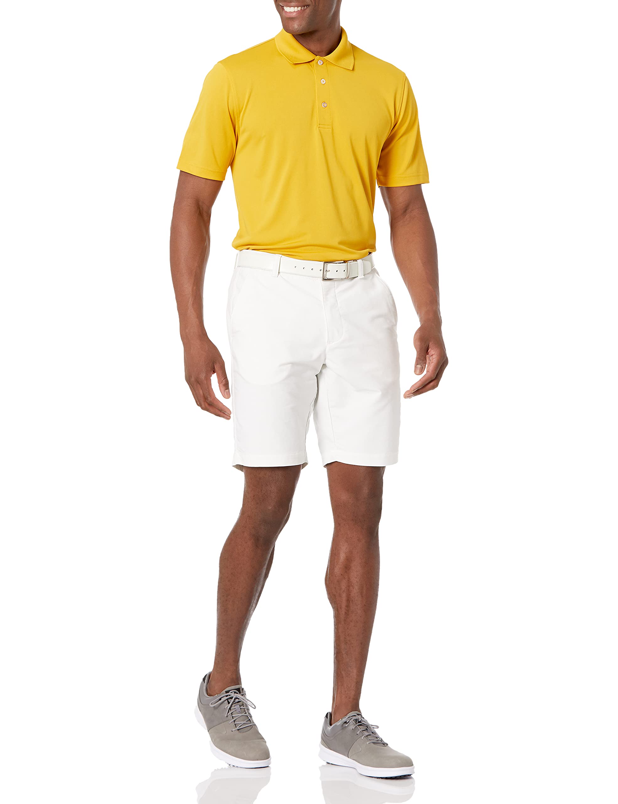 Amazon Essentials Men's Regular-Fit Quick-Dry Golf Polo Shirt (Available in Big & Tall)