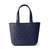 Simple Modern Beach Bag Rubber Tote | Waterproof Extra-Large Tote Bag with Zipper Pocket for Beach, Pool Boat, Groceries, Sports | Getaway Bag Collection | Deep Ocean