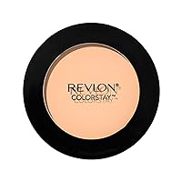 Revlon Powder Foundation, ColorStay Face Makeup, Longwearing, Oil Free-Fragrance Free, Noncomedogenic, Ivory (110)