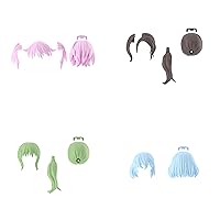 30MS Optional Hairstyle Parts Vol.9 (Box), 4 Types, Color Coded Plastic Model