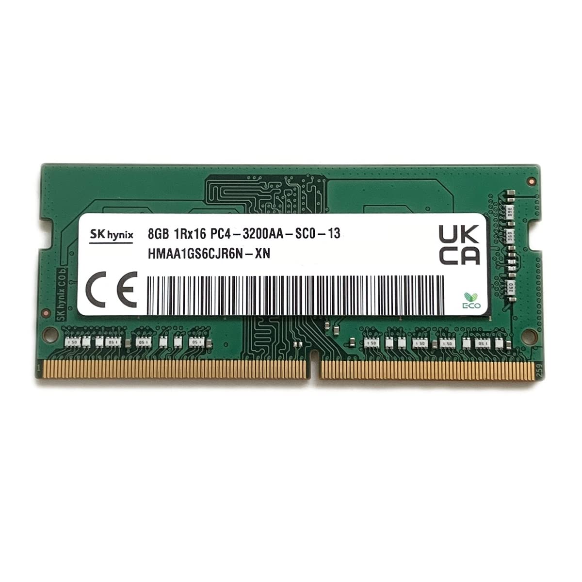 SK Hynix 8GB SODIMM DDR4 3200 PC4 1Rx16 HMAA1GS6CJR6N-XN SO-DIMM Laptop RAM Memory for Dell HP Lenovo and Other Systems