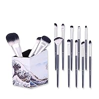 13-Piece Makeup Brush Set, Soft Skin-Friendly & Professional Makeup Application Tool for Beginners | Three Storage Options