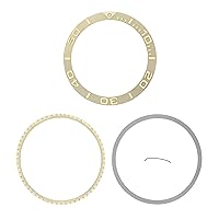 Ewatchparts BEZEL & INSERT COMPATIBLE WITH 40MM ROLEX YACHTMASTER 16622 16623 116622 116623 GOLD