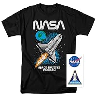 NASA Space Shuttle Program T Shirt & Stickers