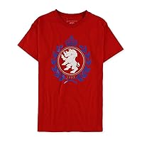 Ecko Unltd. Mens Crown Lion Graphic T-Shirt, Red, Small