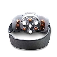 Automatic Abdominal Massager, Electric Stomach Massager, Dual-use for Waist and Abdomen, 5 Modes, 3 Adjustable Vibration Intensities, for Home/Dysmenorrhea/Abdominal Pain