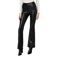 commando Women's Faux Leather Five-Pocket Flare Pants SLG86