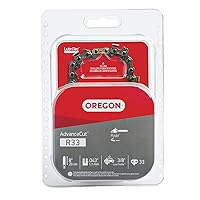 Oregon R33 AdvanceCut 8-Inch Replacement Chainsaw Chain, for Pole Saws & Chain Saw Tools, 8
