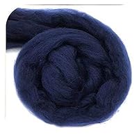 Chunky Yarn,Arm Knitting Yarn 1000g Super Thick Yarn Soft Yarns Large Chunky Yarn Bulky Arm Roving Knitting Blanket Spinning Yarn (Color : Blue)