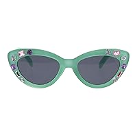 Girl's Fashion Sunglasses Kid's Bejeweled Cateye Shades UV 400