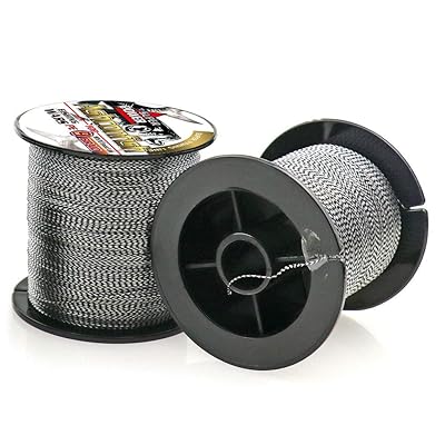 Ashconfish Braided Fishing Line- 9 Strands Super Strong PE Fishing  Wire-Abrasion Resistant - Zero Stretch-Small Diameter-Multiple Colors