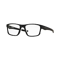Oakley Men's Ox8078 Hyperlink Square Prescription Eyeglass Frames