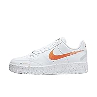 Air Force 1 '07 LX Women's Shoes (FD4622-131, White/White/Safety Orange/Washed Teal) Size 7
