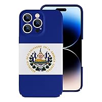 El Salvador Flag Compatible with iPhone 14 Pro Max Fashion Mobile Phone Case Protector Cover for Women Men