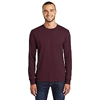 Port & Company Men's Tall Long Sleeve 50/50 Cotton/Poly T Shirt