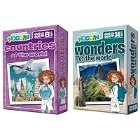 Professor Noggin's: Countries and Wonders of the World Classroom Set - an Educational Trivia Based Card Game for Kids - True or False, and Multiple Choice - Ages 7+ - Each set contains 30 Trivia Cards