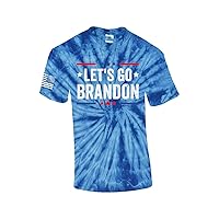 Let's Go Brandon Patriotic FJB Funny Political Men's Long Sleeve T-Shirt Graphic Tee