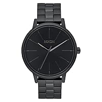Nixon A099-001-00 Unisex Analogue Quartz Watch with Stainless Steel Strap, black/black, Bracelet