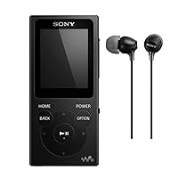 Sony NW-E394 8GB Walkman Audio Player (Black) Bundle with Sony MDREX15LP Fashion Color EX Series Earbuds (Black) (2 Items) Sony NW-E394 8GB Walkman Audio Player (Black) Bundle with Sony MDREX15LP Fashion Color EX Series Earbuds (Black) (2 Items)