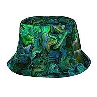 Night Sky Print Unisex Cute Bucket Hat Fisherman Cap Sun Hat Summer Travel, Beach, Fishing, Rave