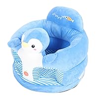 Baby Support Seat Sofa for Sitting Up, Cartoon Soft Plush Infant Sitting Chair Baby Lounger Chair Baby Floor Seat for 6-16 Months, Keep Sitting Posture (#2)