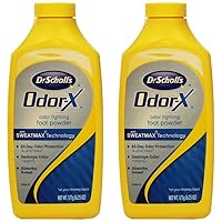 Dr. Scholl's Odor X All Day Deodorant Powder-6.25 oz (Packaging May vary) (Pack of 2)