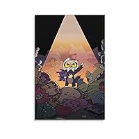 The Owl House Anime Posters Classic Cartoon Cool Posters Poster Decorative Painting Canvas Wall Art Living Room Posters Bedroom Painting 08x12inch(20x30cm)
