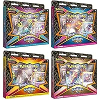 Pokemon Shining Fates: Mad Party Pin Collection TCG Set of 4