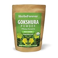 Gokshura Powder – Tribulus Terrestris – Rejuvenating Tonic – Non GMO, Organic, Vegan – 454 GMS