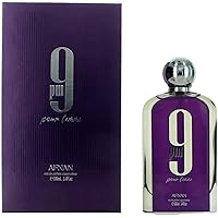 Afnan 9 Pm Pour Femme Eau de Parfum Spray for Women, 3.4 Ounce