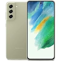 SAMSUNG Galaxy S21 FE 5G SM-G990U 128GB T-Mobile (Renewed) (Olive)