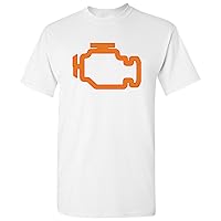 Check Engine Light - Funny Car Automobile Mechanic T Shirt