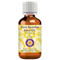 dève herbes Pure Rosehip Seed Oil (Rosa rubiginosa) Cold Pressed 10ml (0.33 oz)
