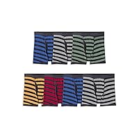 Fruit of the Loom Boys EverSoft Coolzone Stripe Boxer Brief - 7 Pack