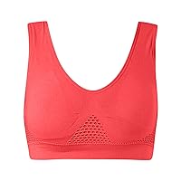Womens Sports Bras Womens Sports Bra Padded Seamless Wirefree Breathable Womens Sports Bra with