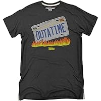 Popfunk Official Back to The Future Adult Unisex Classic Ring-Spun T-Shirt Collection