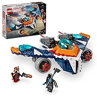 Lego Marvel Superheroes Rocket's Warbird vs. Ronan Set 76278